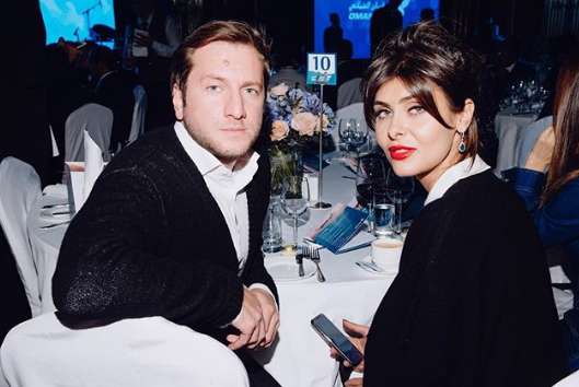 Резо Гигинеишвили с Надеждой Оболенцев