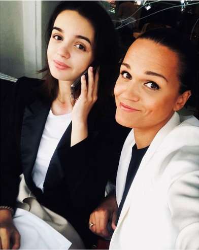 Певица Слава с дочерью Александрой