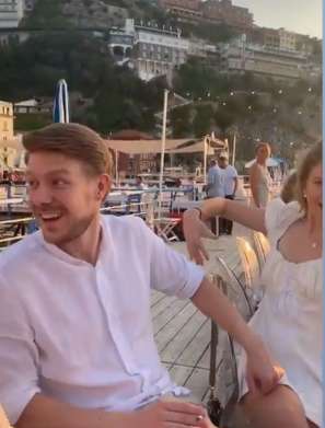 Никита Ефремов на свадьбе у Топалова и Тодоренко