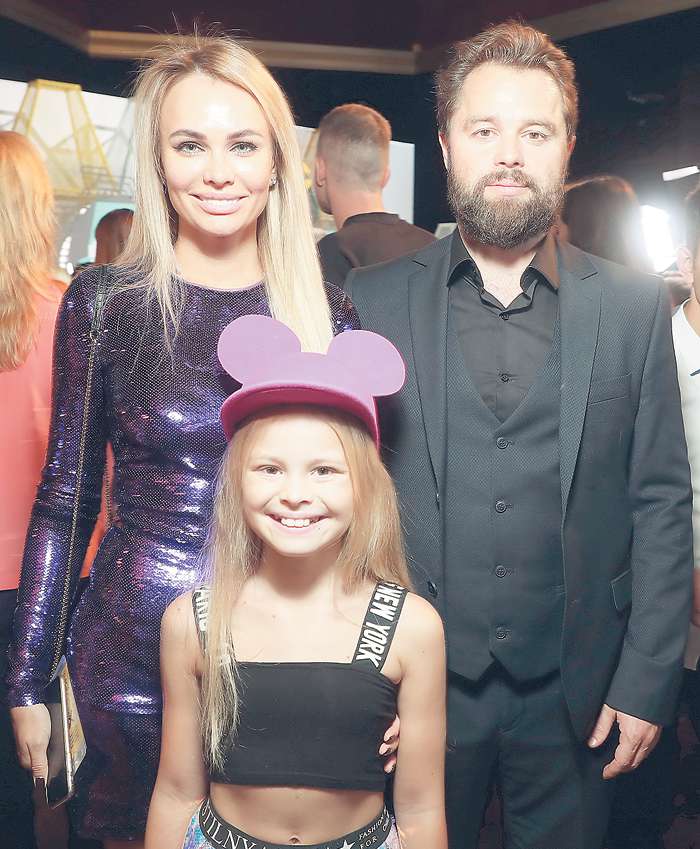 Виталий Гогунский с семьей