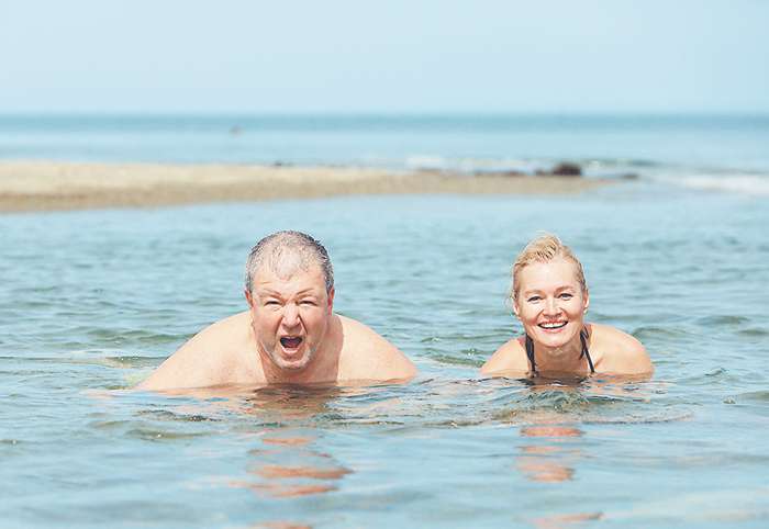 Александр Робак и Виктория Толстоганова