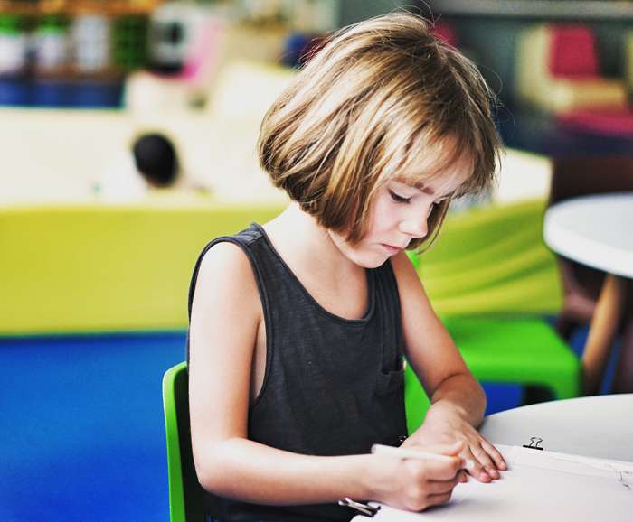 Следите за осанкой ребенка