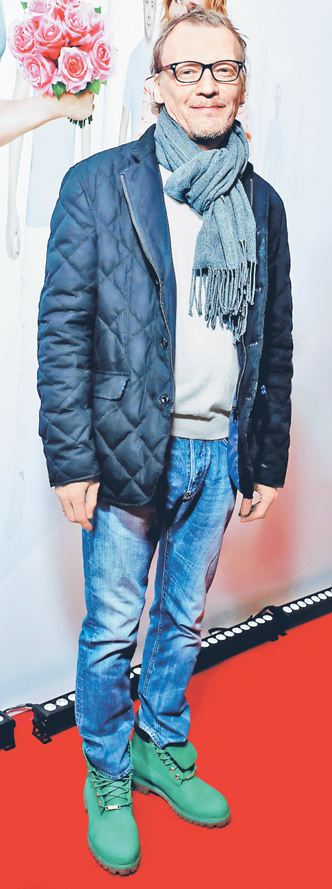 Алексей Серебряков: зеленые ботинки — немного перебор