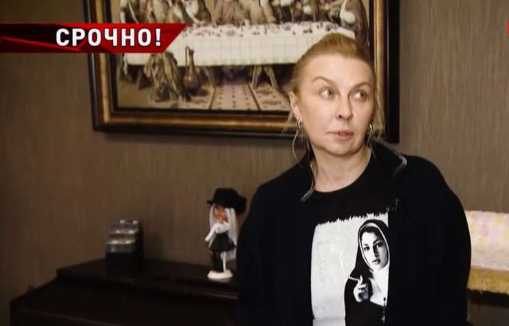 Татьяна Овсиенко в московской квартире