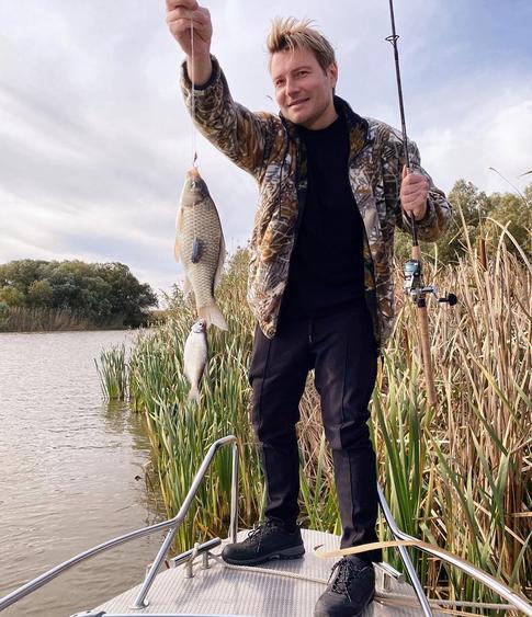 Николай Басков показал фото с рыбалки