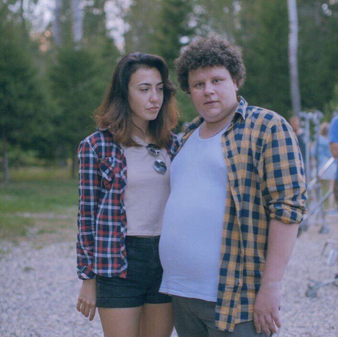 Евгений Кулик вместе со своей женой Ригиной