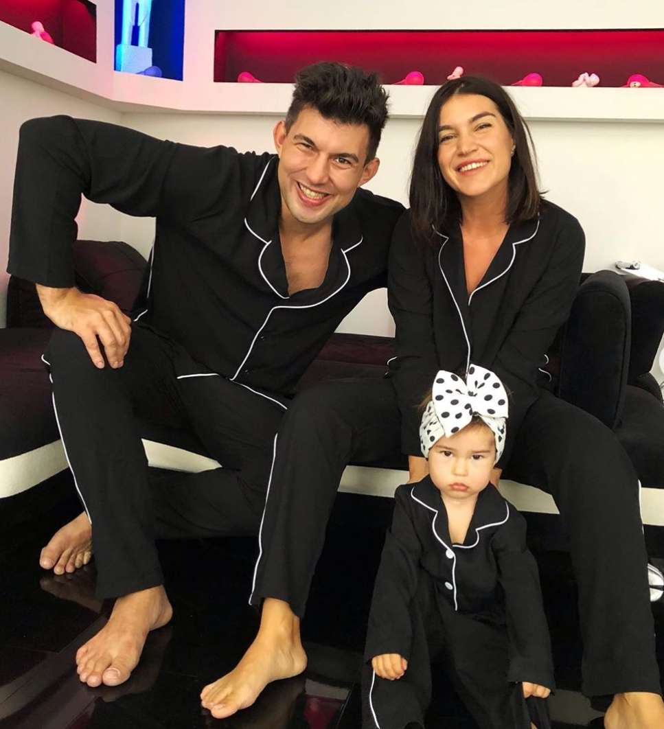 Бари Алибасов с бывшей женой Виолеттой и дочкой Амелией