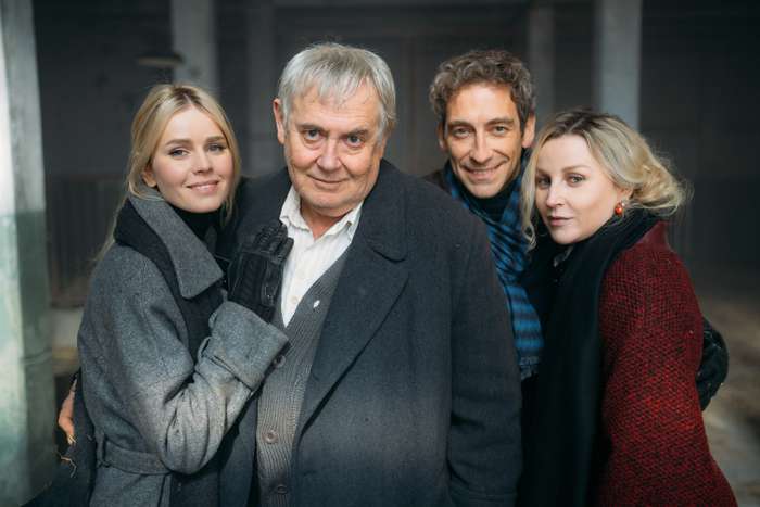 Юрий Стоянов с коллегами по съемочной площадке -