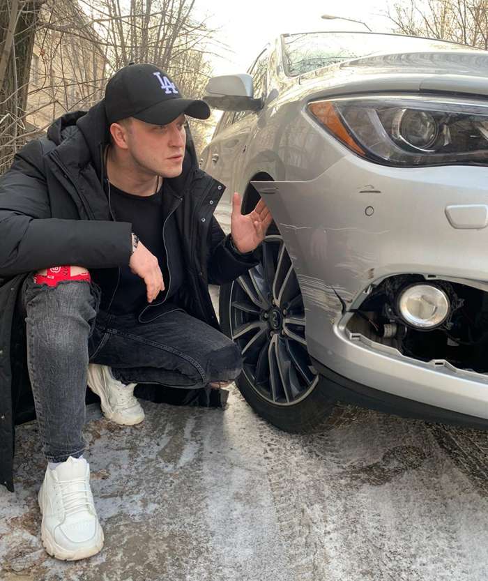 Евгений Банифатов попал в ДТП