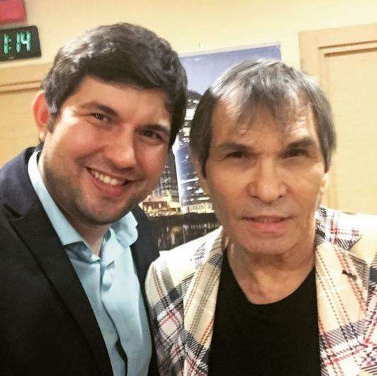 Бари Алибасов-младший с отцом