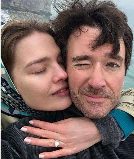 Наталья Водянова с мужем Антуаном Арно