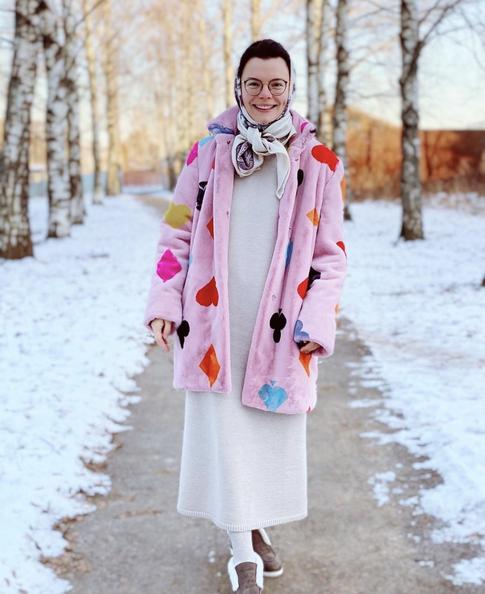 Брухунова впервые сама показала лицо сына