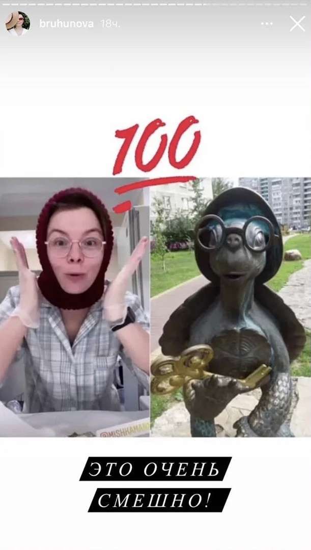 Татьяну Брухунову сравнили с черепахой Тортиллой