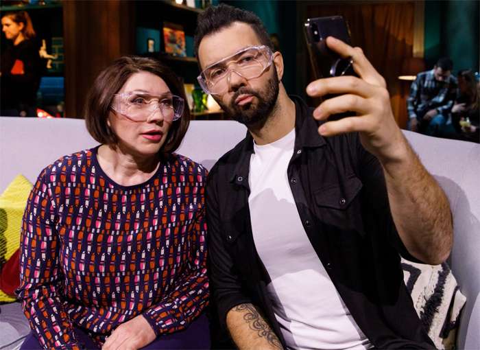 Роза Сябитова и Денис Клявер