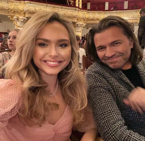 Дмитрий Маликов с дочерью Стефанией