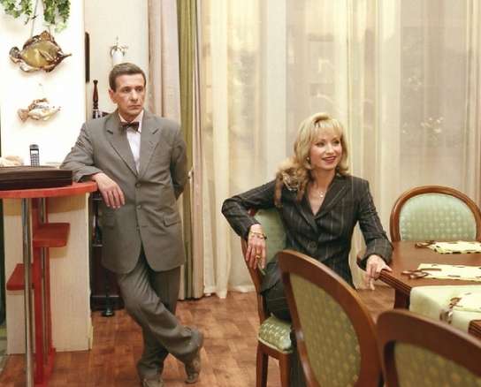 Борис Смолкин с Ольгой Прокофьевой