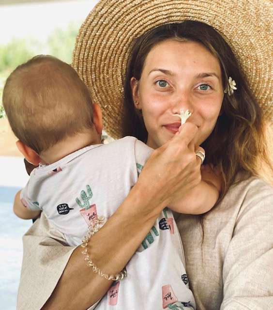 Регина Тодоренко с сыном