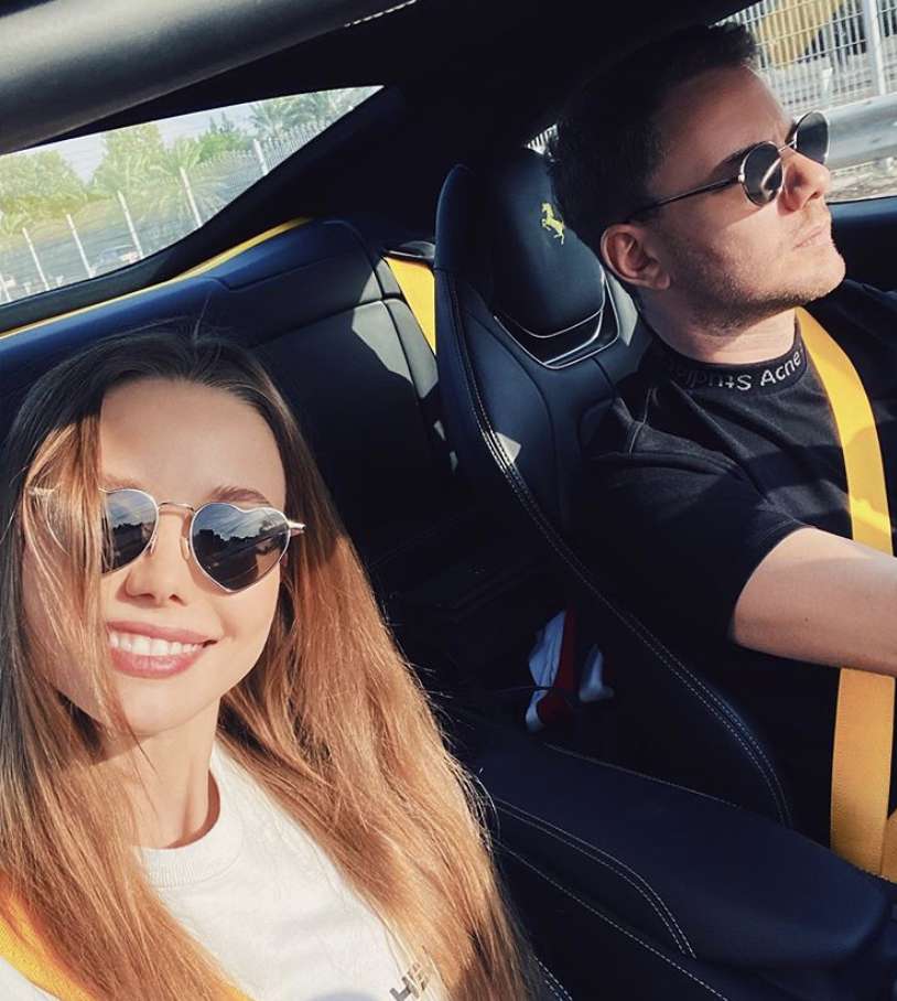 DJ Smash с женой