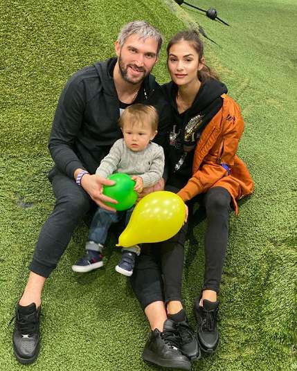 Александр Овечкин и Анастасия Шубская