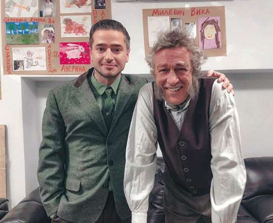 Михаил Ефремов и Иван Стебунов