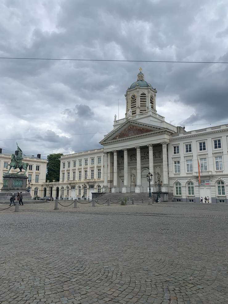 Туристов в Брюсселе сейчас мало