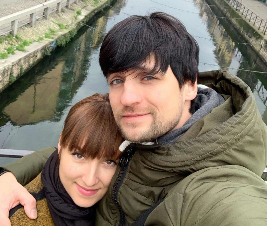 Дмитрий Колдун с женой Викторией