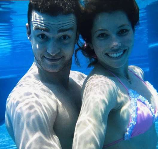 Джастин Тимберлейк и Джессика Бил