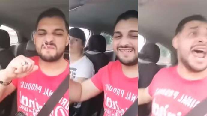 Кадры из печального видео