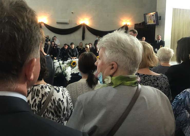 Церемония прощания с Валентиной Легкоступовой