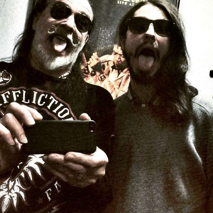 С сыном Петром