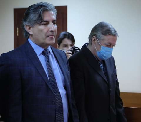 Михаил Ефремов и Эльман Пашаев