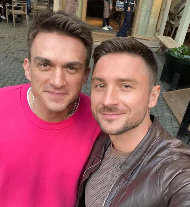 Сергей Лазарев и Влад Топалов