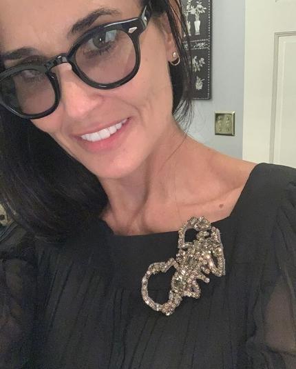 Публика не узнала изменивше­еся лицо Деми Мур