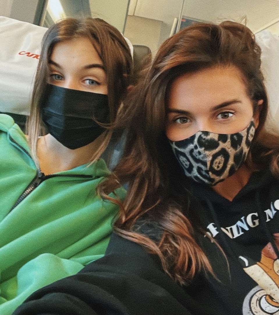 Анна Седокова со старшей дочерью Алиной