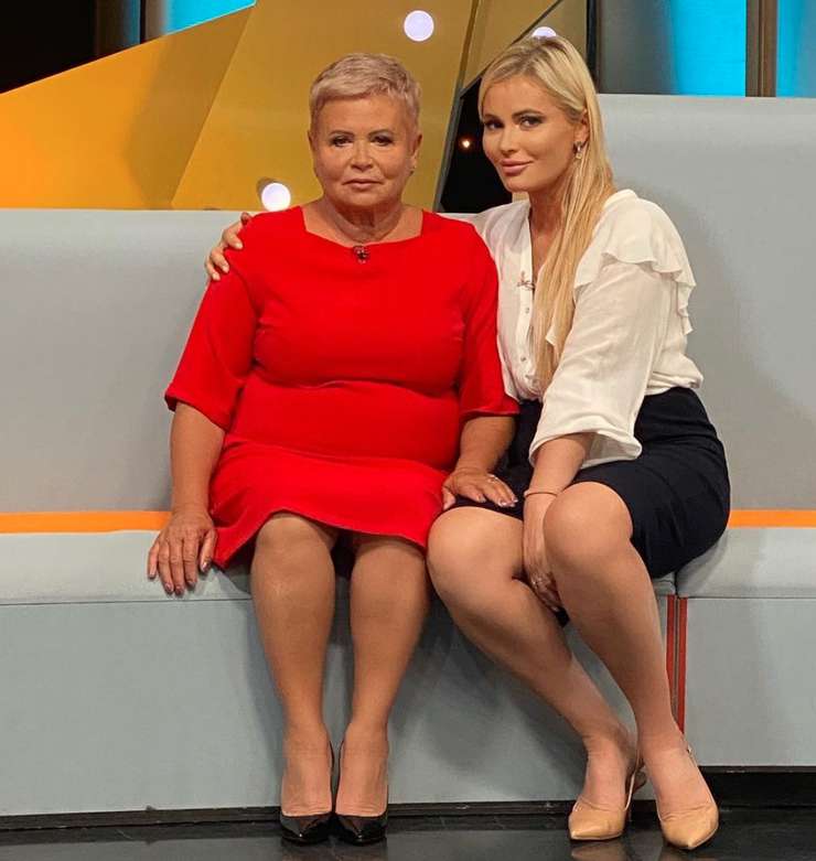 Дана Борисова с мамой