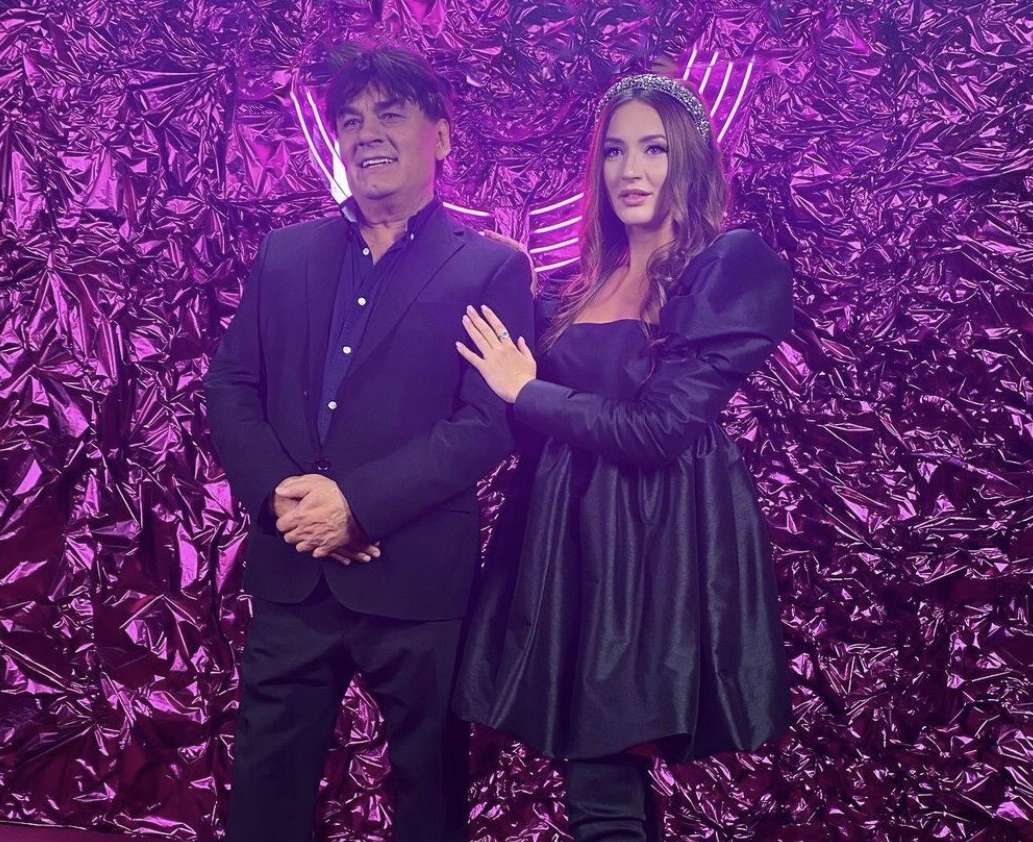 Александр Серов с дочерью Мишель