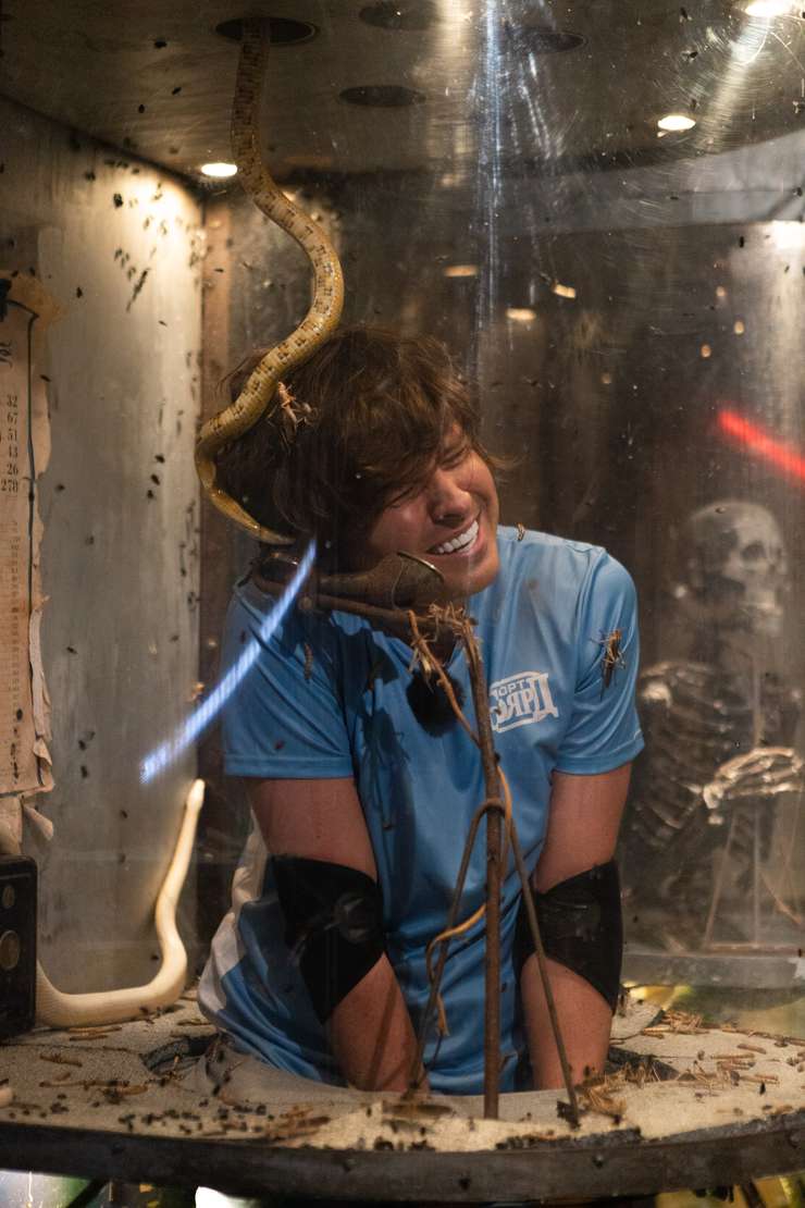 Во время съемок в экстремальной телепередаче Шаляпину пришлось проходить непростые испытания