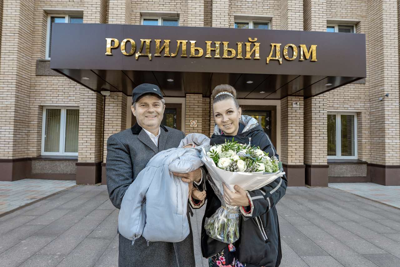 Светлана Феодулова с мужем