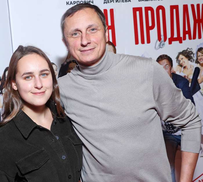 Вадим Галыгин с дочерью Таисией