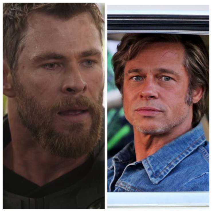 Крис Хемсворт / Брэд Питт