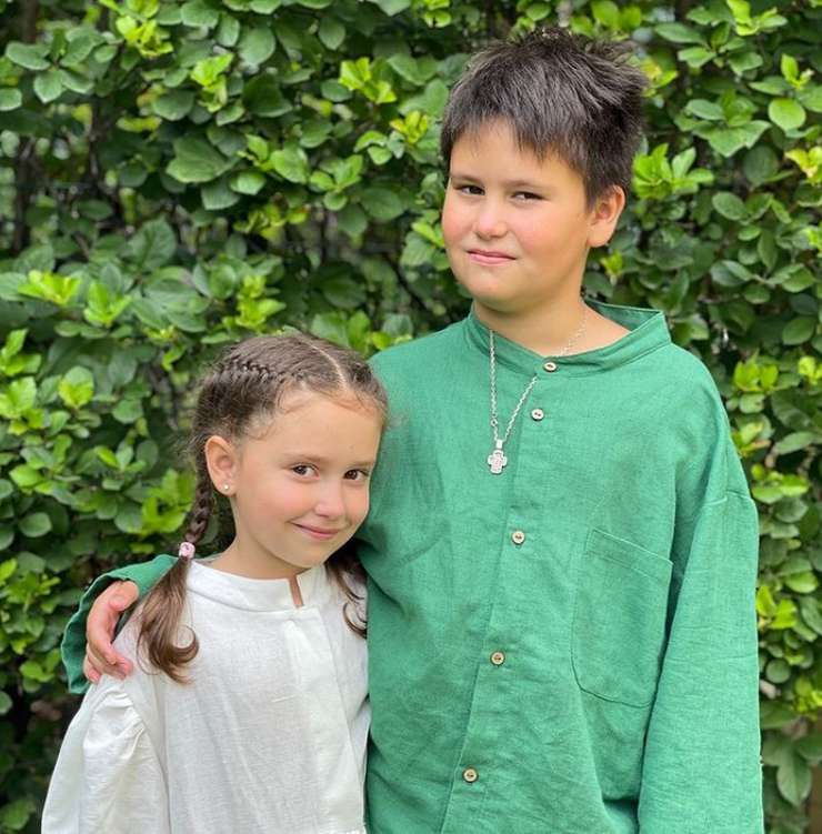 Дети актеров - Тимофей и Мия