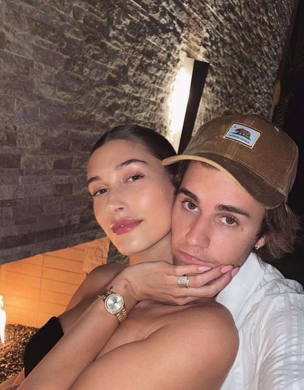 Хейли и Джастин Бибер