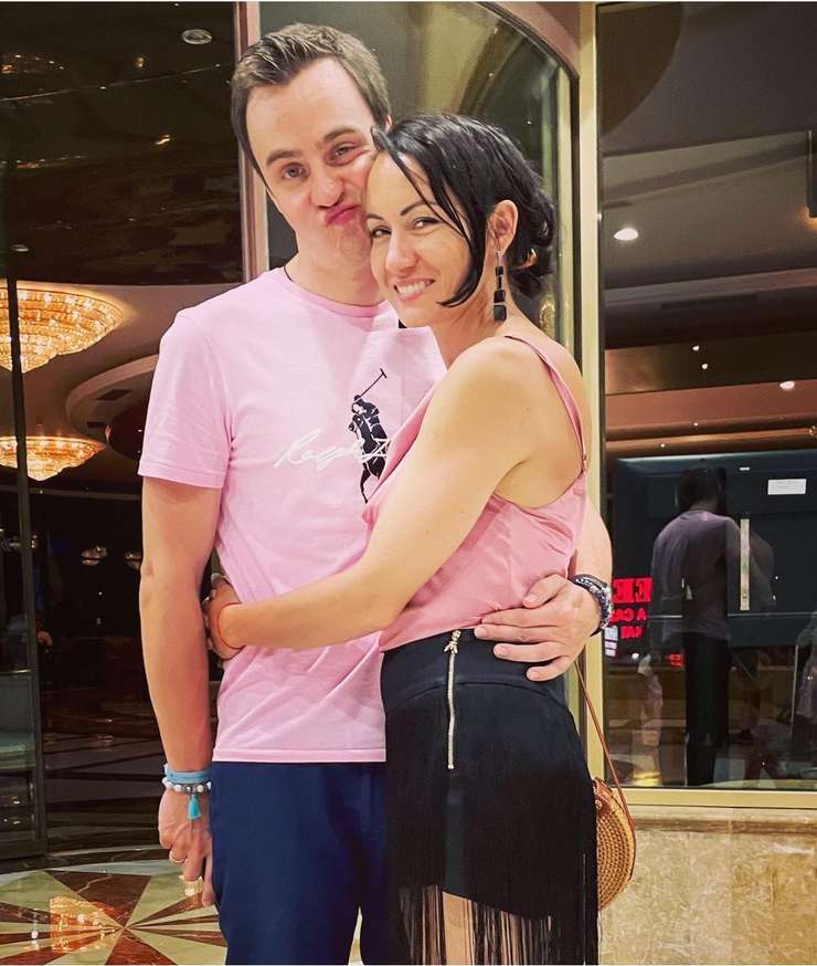 Иван Абрамов с женой