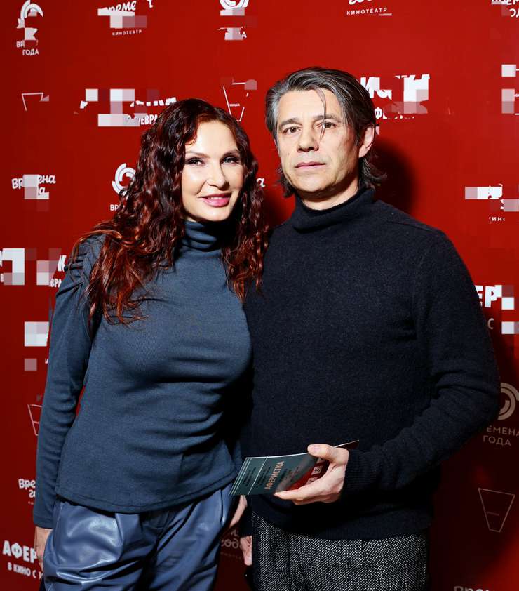 Эвелина Бледанс с Валерием Боровинским