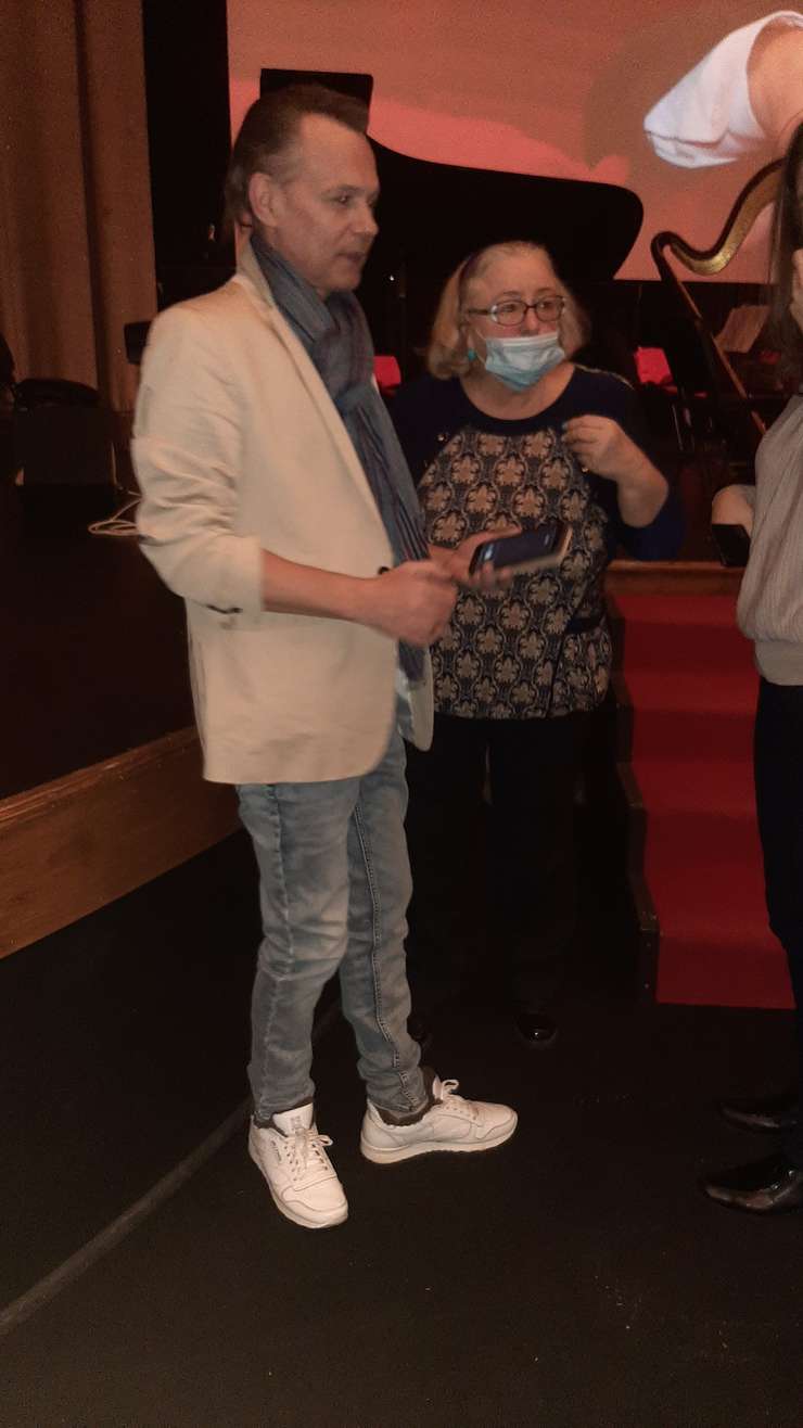 Владимир Левкин с поклонницей