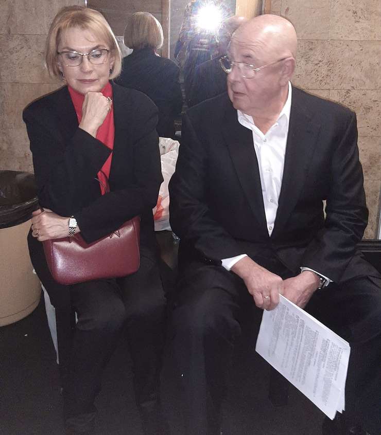 Владимир Долинский с супругой Натальей Волковой