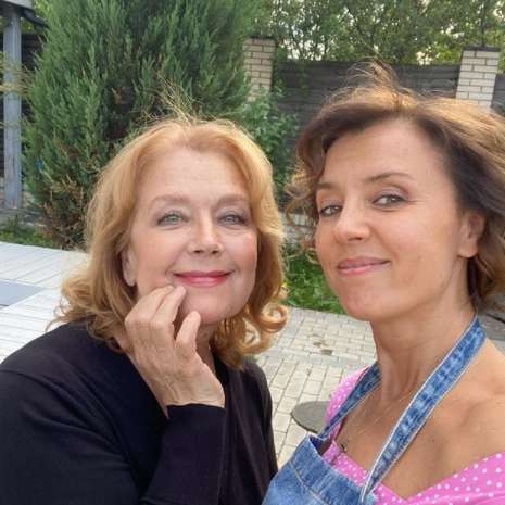 Ксения Алферова с мамой актрисой Ириной Алферовой