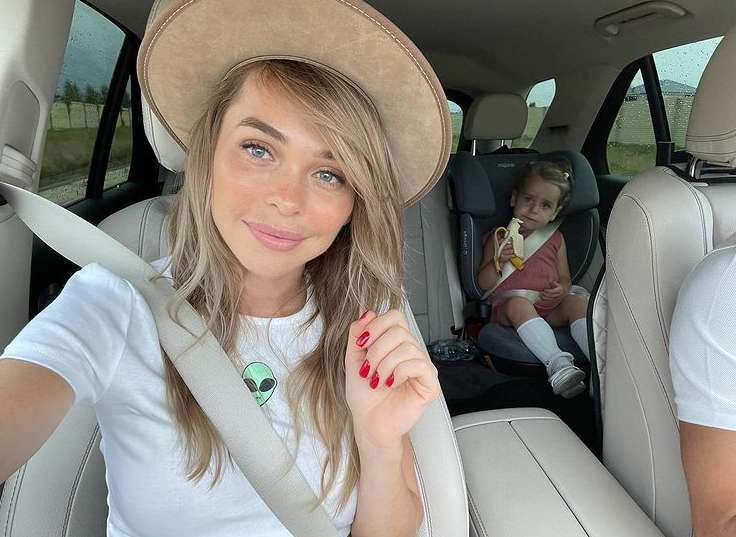 Анна Хилькевич с дочерью