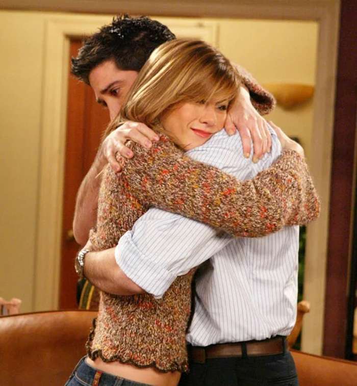 Дженнифер Энистон и Дэвид Швиммер