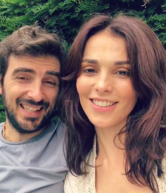 Сати Казанова с мужем